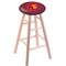 Holland Bar Stool Co Maple Bar Stool, Natural Finish, USC Trojans Seat RC30MSNat - alternate 1